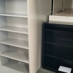 * * METAL BOOK SHELVES * * can deliver