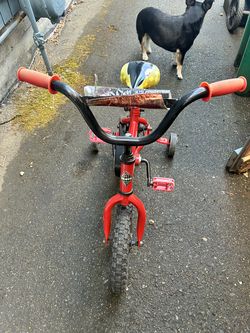 Bike  (has flat tire)
