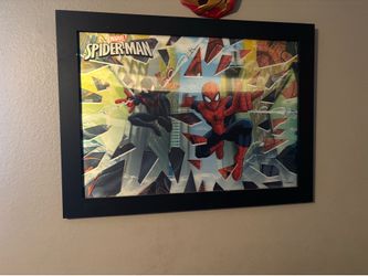 Spider man picture frame