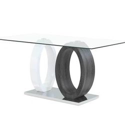 D1628 Dining Table W/chairs Included 