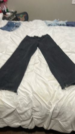Dark Wash Wide Leg Jeans