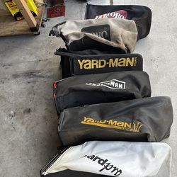Bags for push lawnmower