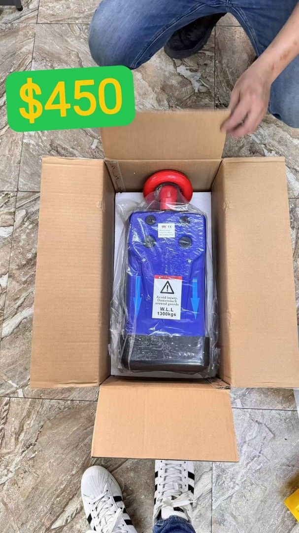 Stone Sling Concrete Plate Lifting Forklift Special Hoisting Hanging Clamp