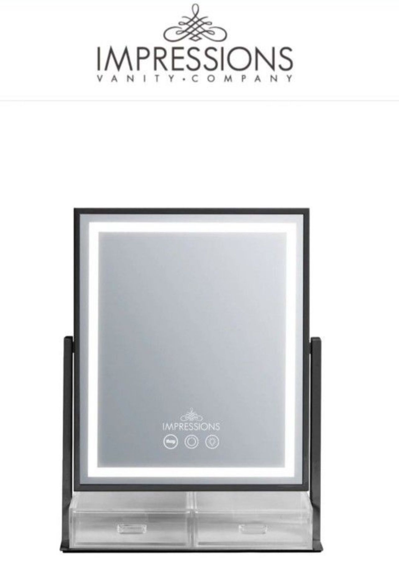 Impressions Vanity Tri-Tone LED Makeup Mirror