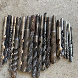 19 Various Concrete Drill Bits