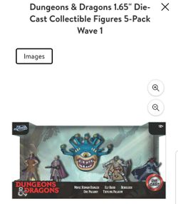Dungeons and Dragons Jada Diecast Caracter Set