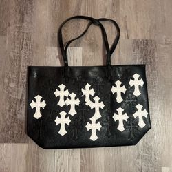 chrome heart tote bag