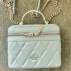Kate Spade Leather Crossbody Bag Tiffany Blue