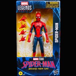 Hasbro Marvel Legends Marvel Studios Spider-Man Brand New Day Spider-Man Action Figure (Tom Holland)