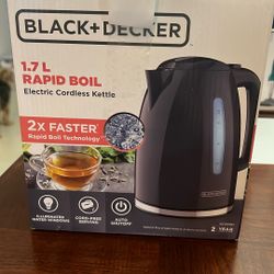 Black And Decker, Electric Cordless Kettle