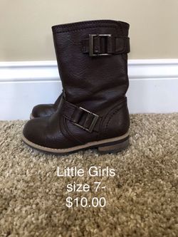 Little girls boot lot size6-8