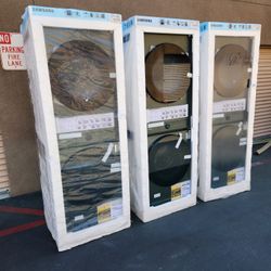 Samsung Bespoke Stackable Washer And Gas Dryer 