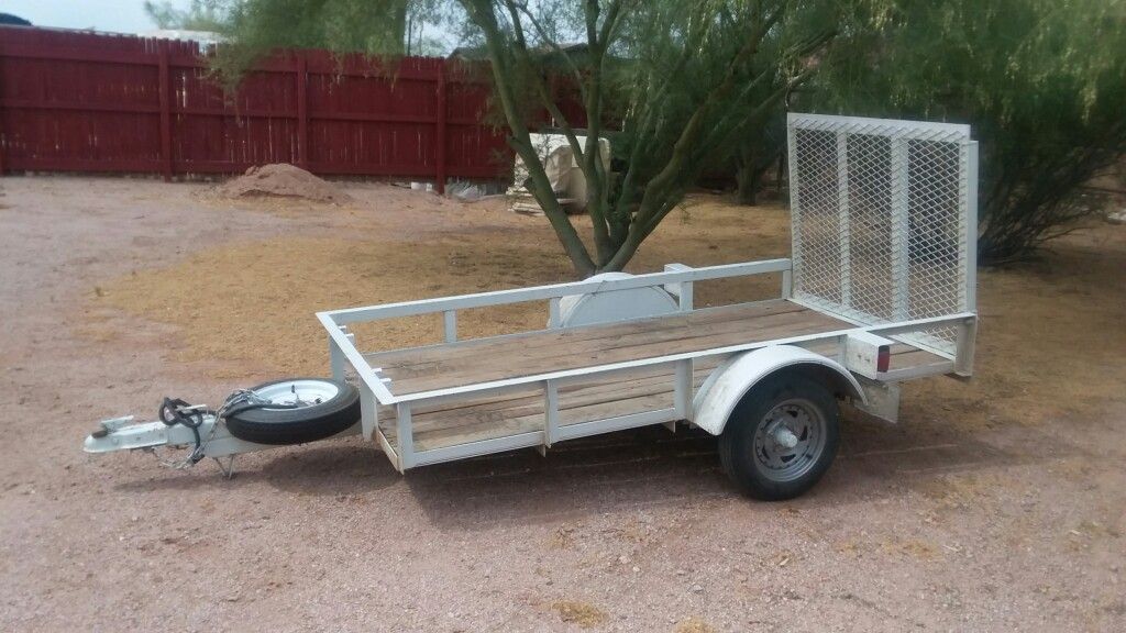 5'x8' DCRG Single Axle Utility Trailer