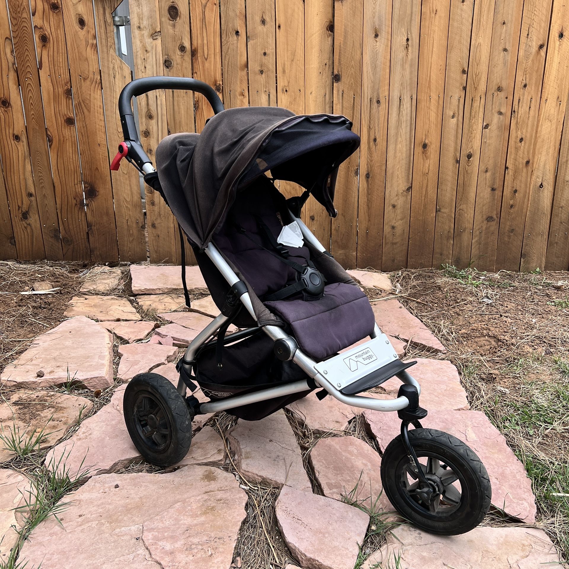 Mountain Buggy “Swift” Wheel All Terrain Buggy Stroller Black