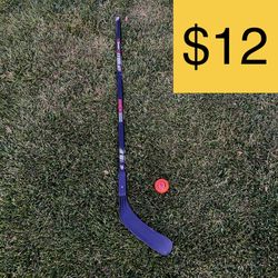 Franklin Anaheim Ducks Street Hockey Stick and Ball (SELLING FOR $12)