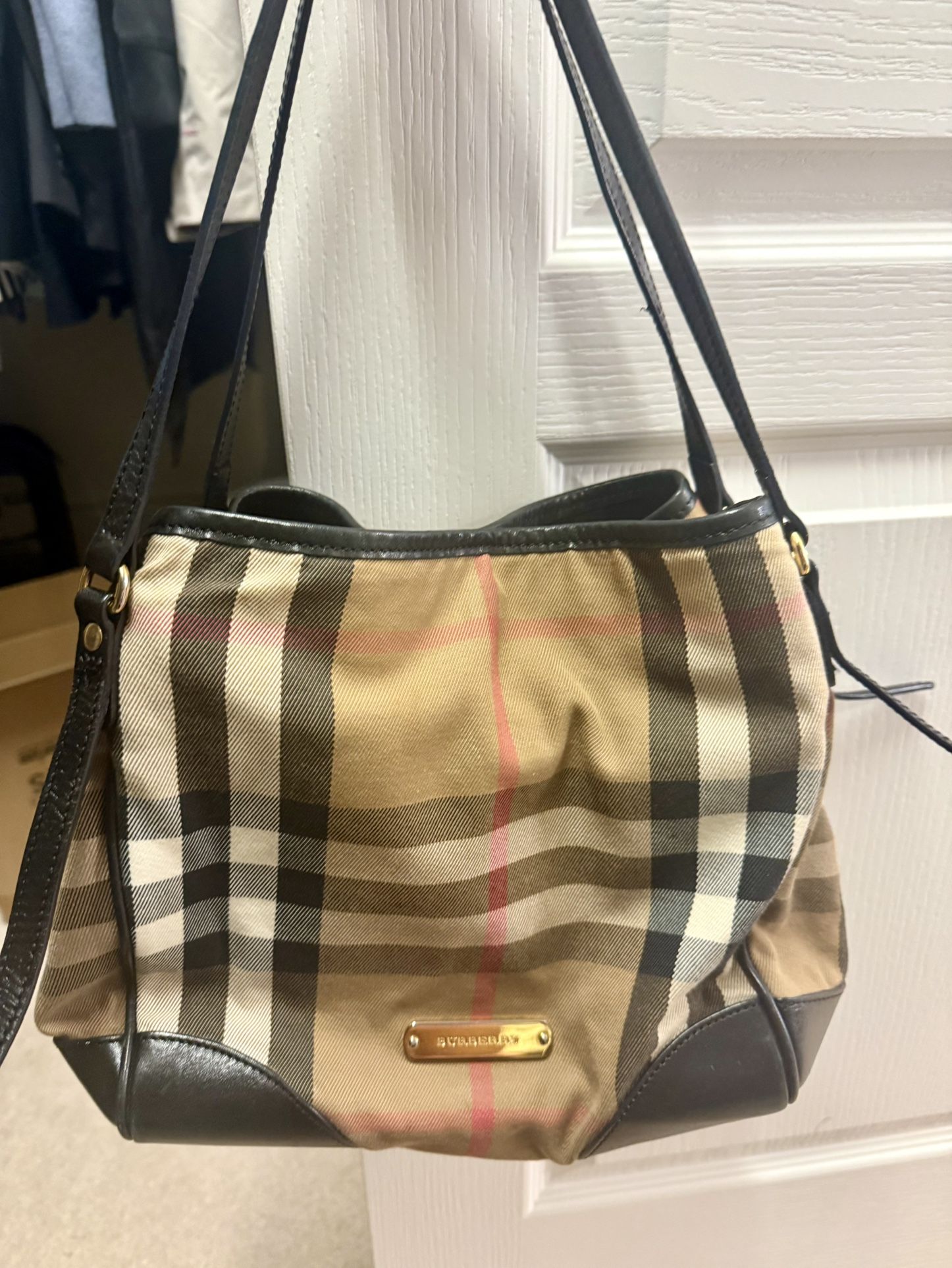 Auth Burberry Canterbury Tote