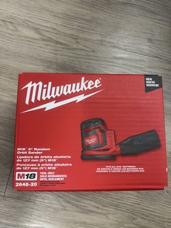 Milwaukee M18 18V Lithium-Ion Cordless 5 in. Random Orbit Sander (Tool-Only)