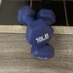 Neoprene 10lb Dumbells