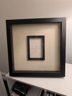 Pottery Barn Black Shadow Box Frame