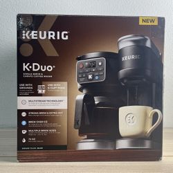 Keurig K-Duo Hot & Iced Single Serve & Carafe Coffee Maker – MultiStream Technology, 72oz Reservoir, Ideal for Holiday Hosting & Gift Giving (Gen 2)