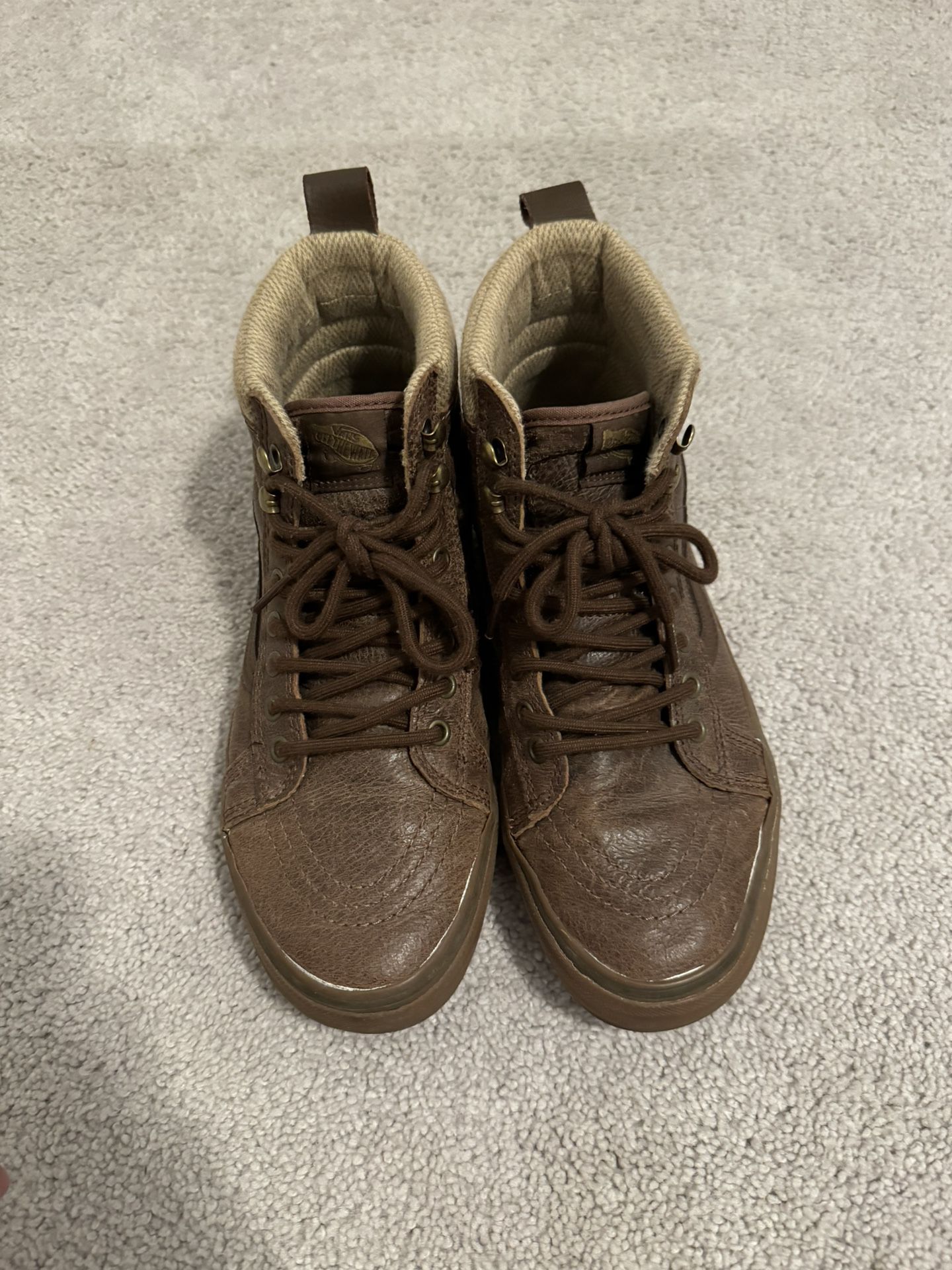 Vans High Tops (Brown) - Like New - Size 9