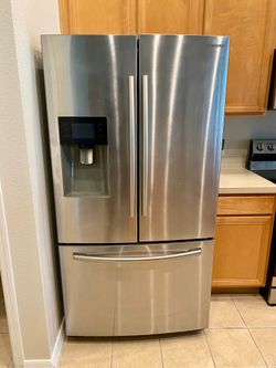 ❄️ Samsung 26 cu ft French Door Refrigerator — Stainless Steel | Ice Maker + Water Dispenser ❄️