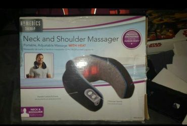 Neck messager with heat like new in original box