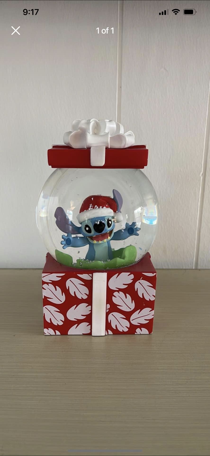 Disney Stitch Snow globe
