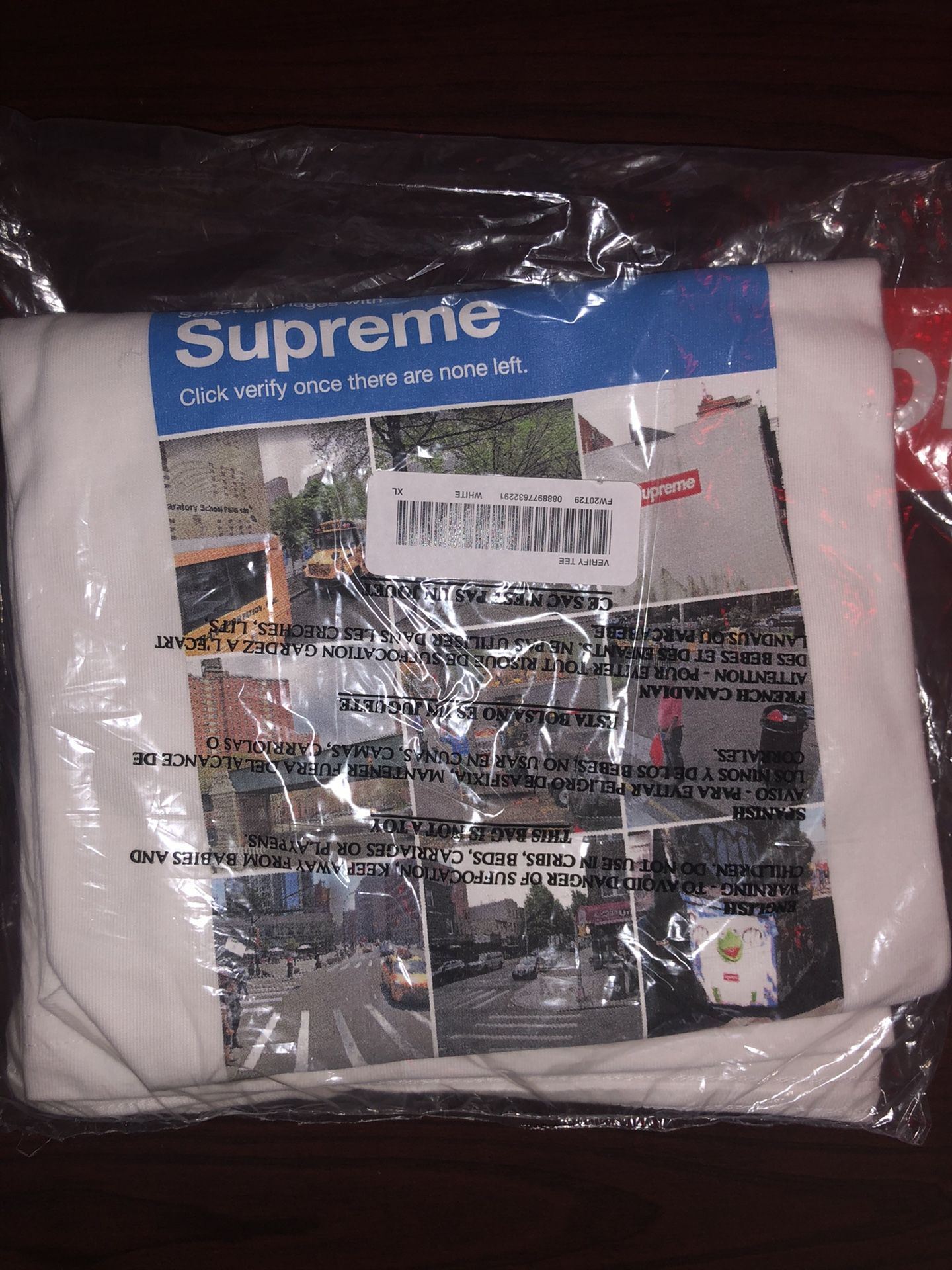 Supreme Verify Tee