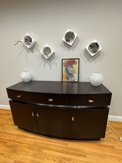 63” sturdy great condition buffet table