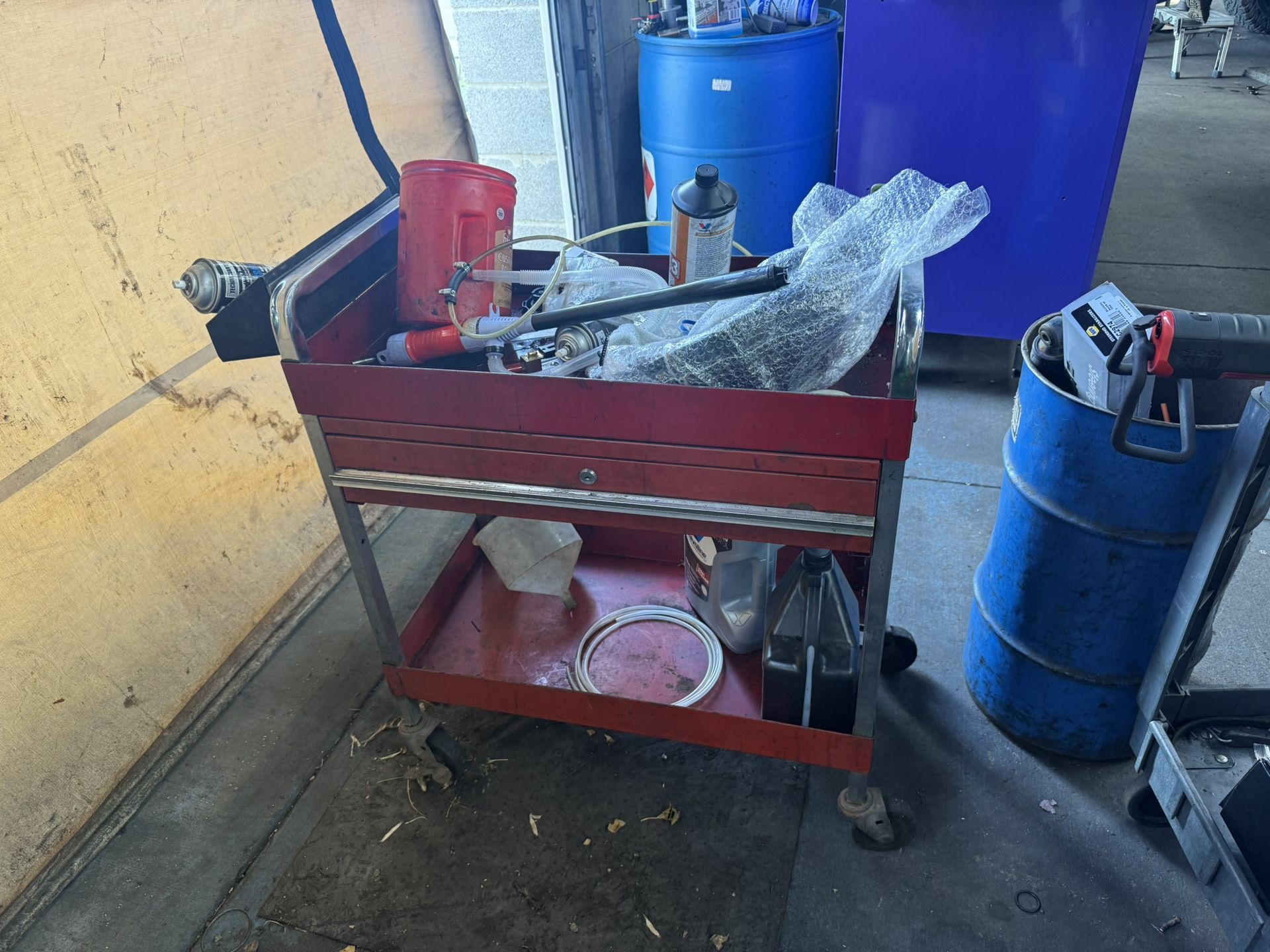 Tool Cart With Drawer