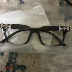 Chrome Hearts Black Eyeglass Frames
