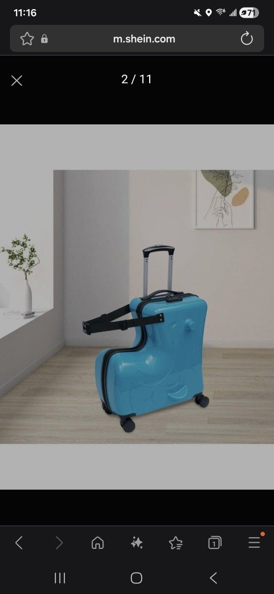 Kids Ride On Suitcase