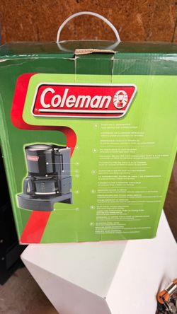 NEW Coleman Camping Coffee Maker & Non-Stick Griddle – 2-Piece Bundle