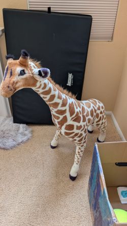 Giant Stuffed Giraffe