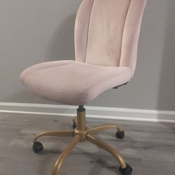 Pink Adjustable Desk Chair