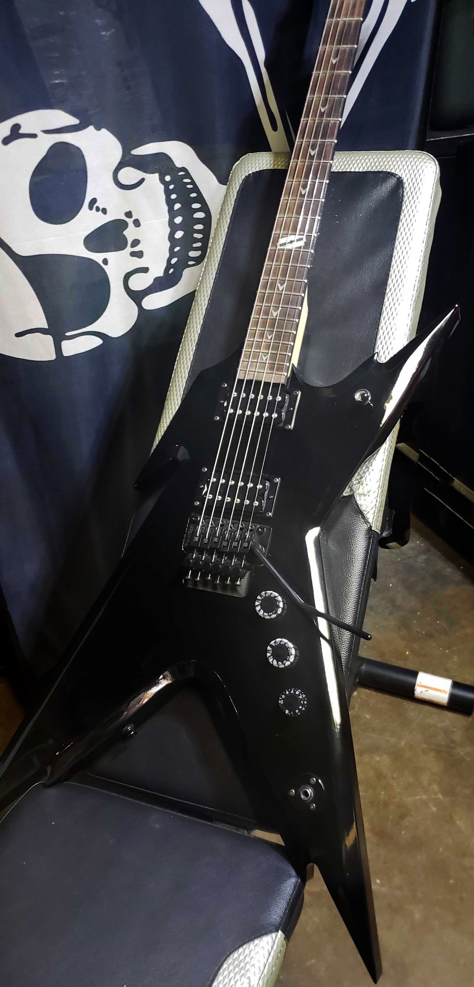 Dean Dime Razorback Solid Body Electric Guitar - $599 (Orange) for Sale ...