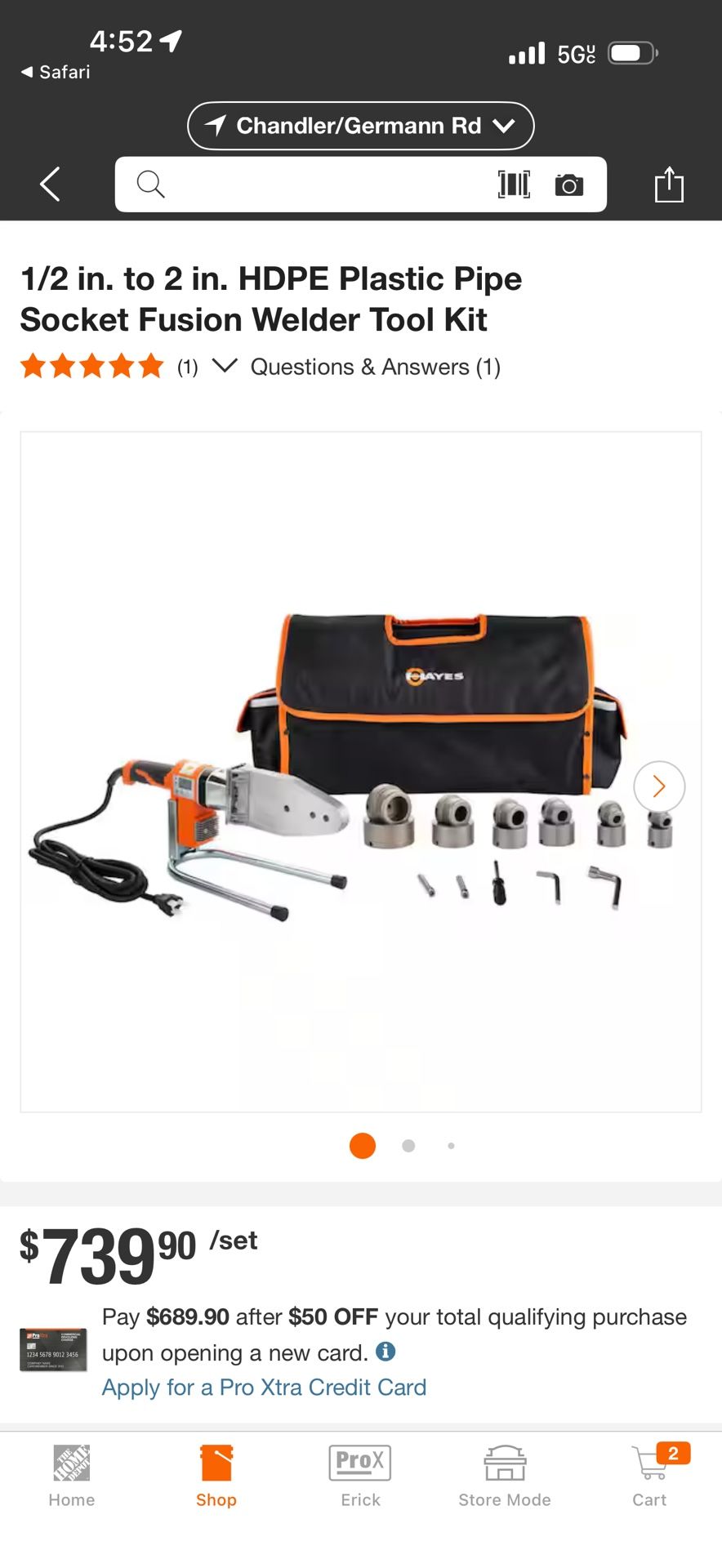 Socket Fusion Welder Tool Kit