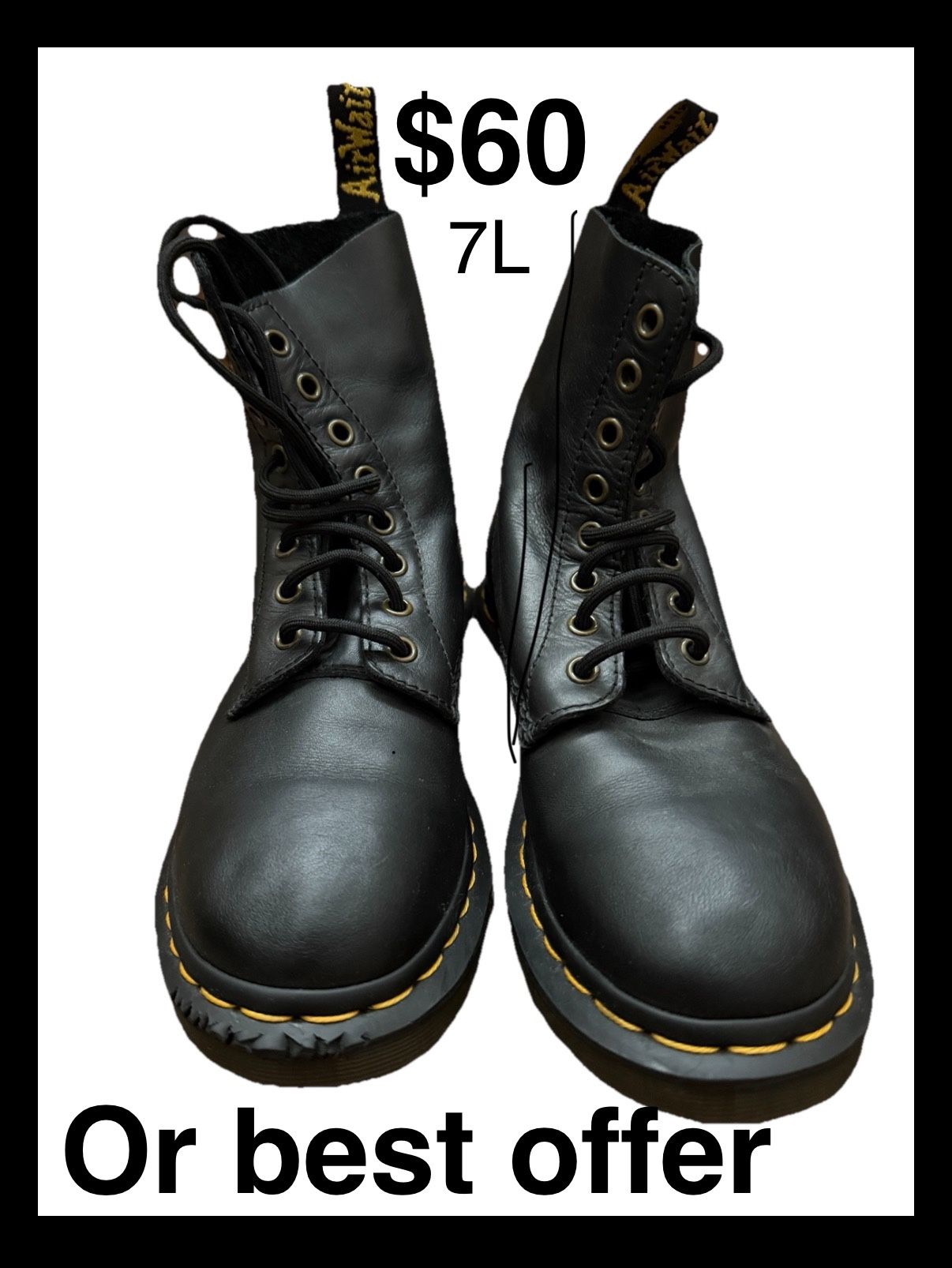Dr. Martens 1460 7L Matte Black 