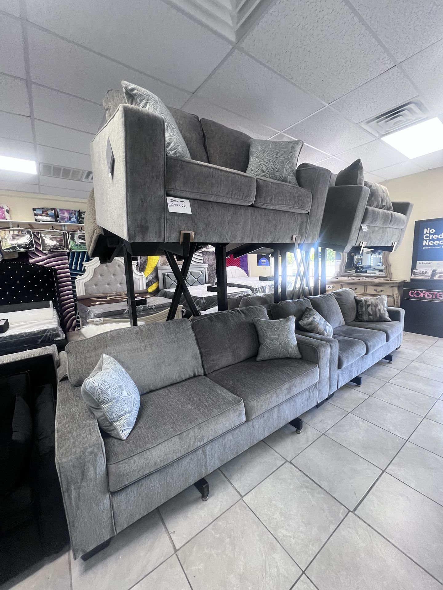 Brand new sofa loveseat from Ashley $999 on sale today
