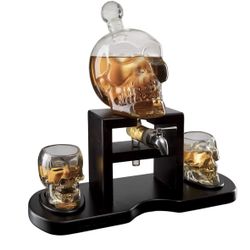 Skull Decanter 