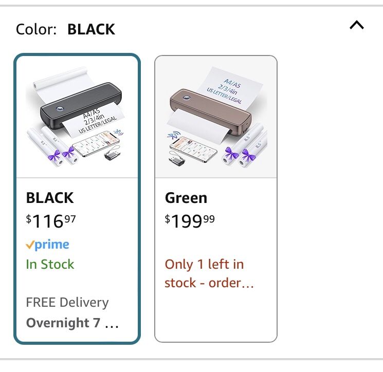Portable Thermal Printer