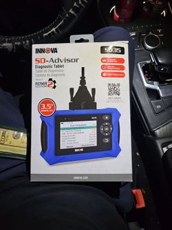 Car diagnostic tablet.