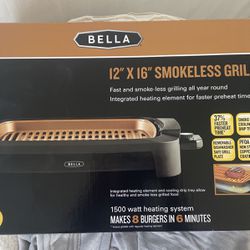 Bella Smokeless Grill 