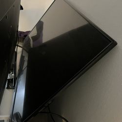 43” Tv And Wall Mount 