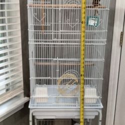 Bird cage mobile
