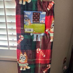 Christmas Blue Blanket 