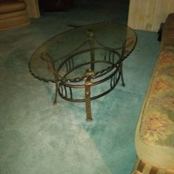 Table With 2 End Side Tables