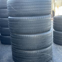 SET OF TIRE 245 45 20 CONTINENTAL 85% LIFE