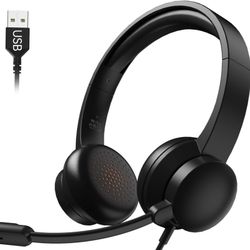 USB Headset With noise canceling Mic